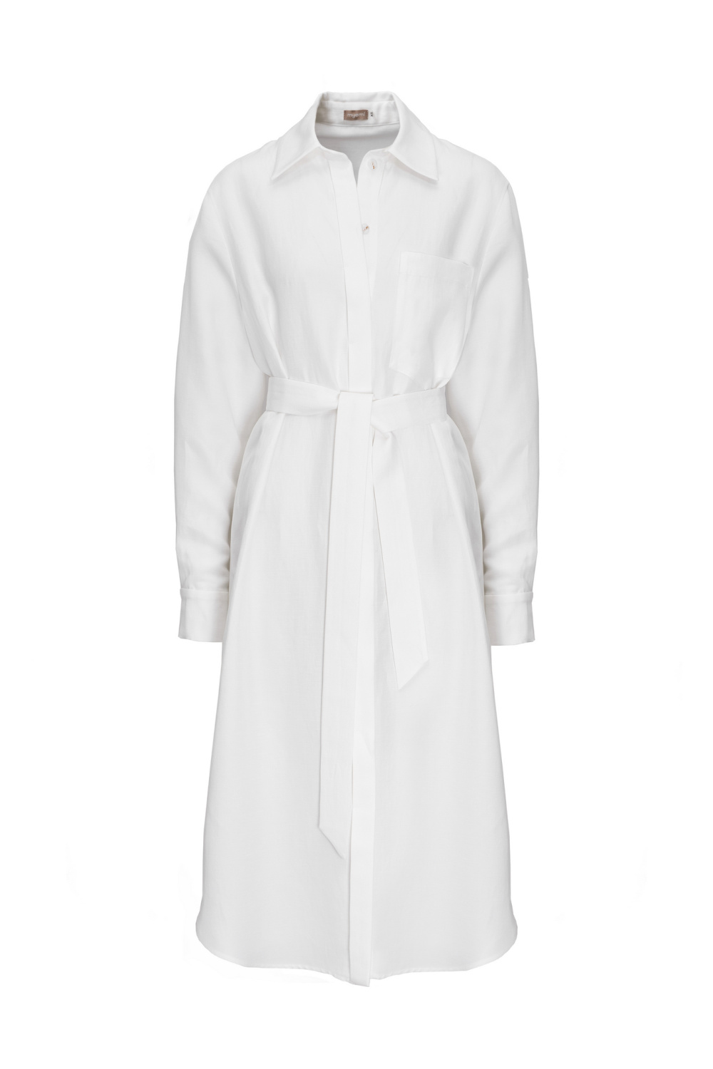 Белое платье - рубашка
